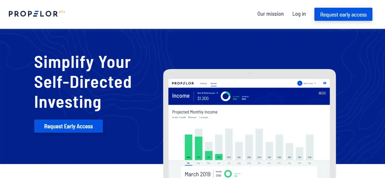 Screenshot of Propelor — Business Services Website